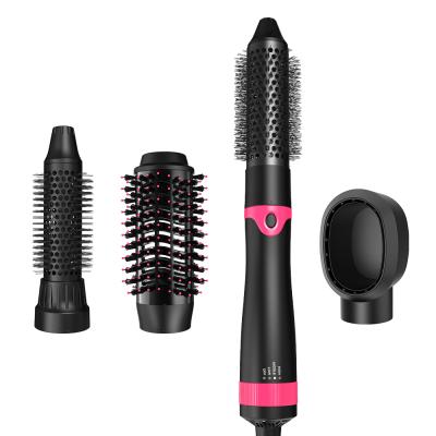 China Home Hair Dryer Brush 4 in 1 Hair Straightening Brush Comb Electric Iron Hot Comb for sale