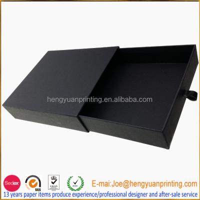 China China Supplier Customized Open Paper Slide Box / Slide Box Handmade Packaging for sale