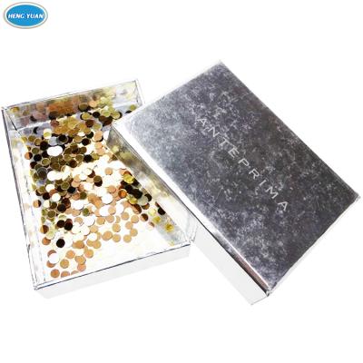 China Handmade Disposable Silver Foil Box For Chocolate Packaging CHF0285 for sale