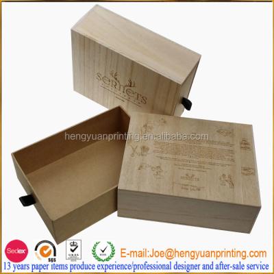 China Wholesale Recyclable Unfinished Wooden Shoe Box Wooden Boxes CH1226 for sale