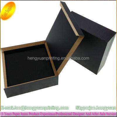 China Dongguan Supplier MDF Wooden Box Recyclable Raw MDF Box With EVA Insert CH305 for sale