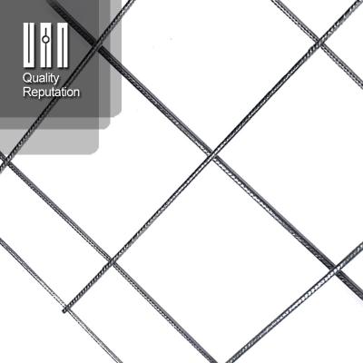 China Construction D20*d20 reinforcing Rib Welded Wire Mesh Infilling for sale