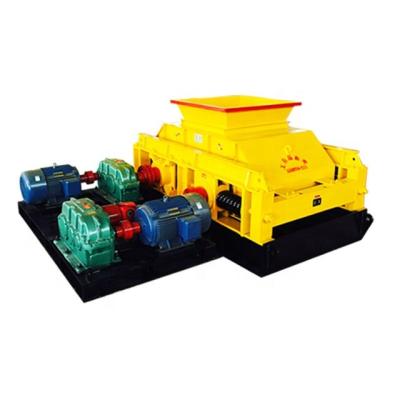 China Hydraulic Materials HSM ISO CE Double Roll Crusher Machine Supplier Crushing for sale