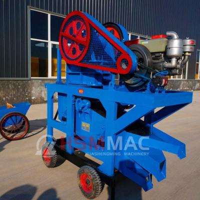 China Crushing all kinds of small broken stone building stone machine ISO CE for sale