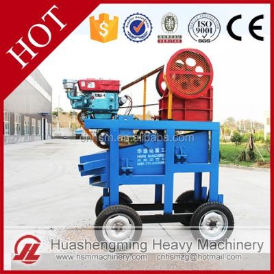 China Construction Quarry Mining Stone Ore Building Material HSM ISO CE Easy To Maintain And Repair Crusher Machine for sale