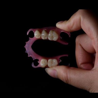 China Dentadura parcial Valplast flexível e leve para dente único à venda