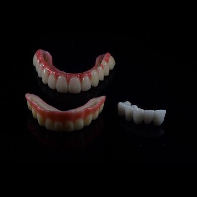 China China Laboratorio Dental Resina acrílica Materiales para dentaduras de corona temporal en venta