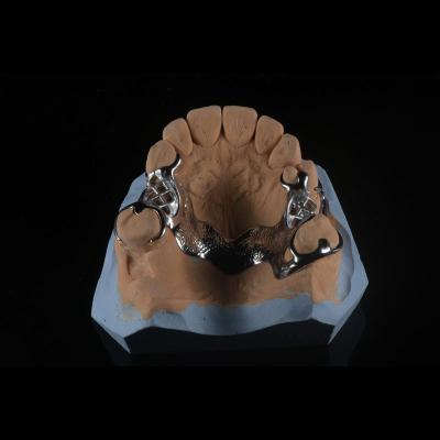 China Co Cr Biocompatible Cuadro fundido de metal Dentes parciales ODM en venta