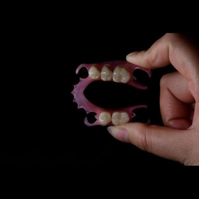 China Comfortable Partial Valplast Flexible Dentures Nylon Material for sale