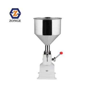 China A03 Manual Food Pressure Perfume Manual Filling Machine Bottle Filling Machine Essential Oil Liquid Filling for sale