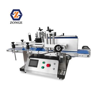 China Round Bottle Glass Sticker Labeling Machine Food and Beverage Desktop Automatic Machines for sale