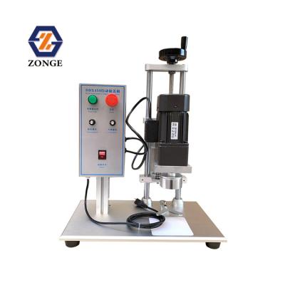 China DDX450 Convenience Semi Automatic Plastic Bottle Machine Desktop Screw Capping Machine Price for sale