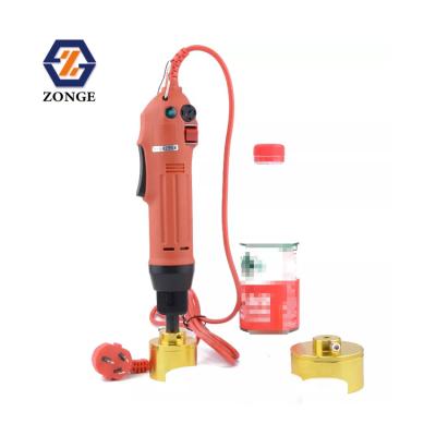 China food hand held electric plastic bottle screwing capper, manual capping machine for sale