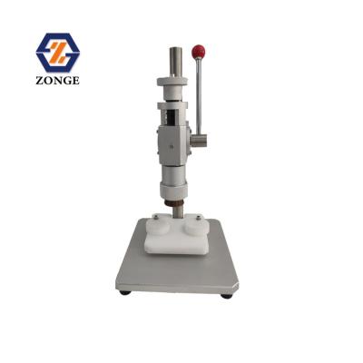 China Food Machine Perfume Pressing Bottle Metal Press Pump Sprayer Desktop Capping Sealing Machine for sale