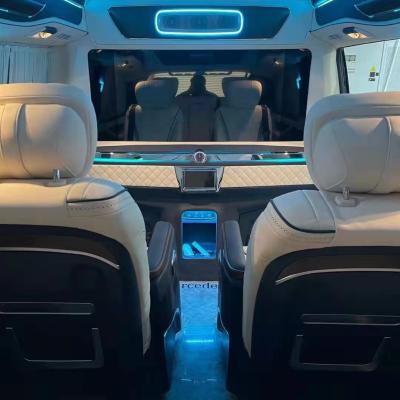 China Luxury RELY AUTOMOBILE 2022 New Design Car Partition With Electric Lift TV Drawer Fridge For W447 /V/VITO /METRIS CLASS for sale