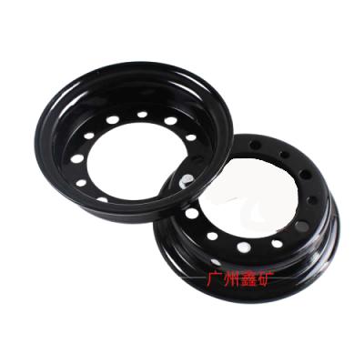 China Machinery Repair Shops Hangzhou 20HB Forklift 600-9 Rear Wheel Steel Rim for sale