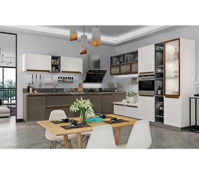 China New Modern Modern Kitchen Customized Interior Design Whole Modular Kitchen Cabinet Set for sale