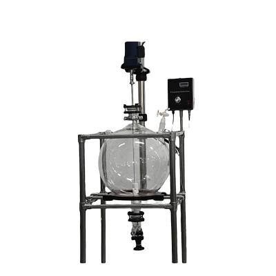 China Liquid Plant 50l High Borosilicate Glass Extraction Equipments For Chemical Industry for sale