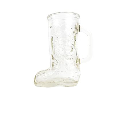 China Coffee. Tea. Beer. Water Glass Beer Mug Coffee Mugs With Handle Beer Boot Shot Glass Mug for sale