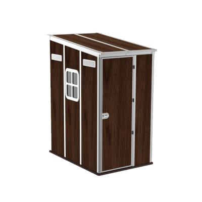 China Easily Assembled Outdoor Portable Plastic Shed Storage Cheap Eco Friendly Waterproof Sheds for sale