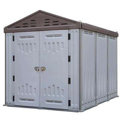 China Easily Assembled Custom Can Be Freely Expanded Small Waterproof Storage Garden Shed for sale