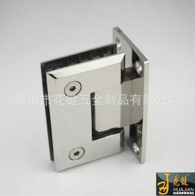 China Heavy Duty Glass Door Glass Adjust Self Closing Spring Loaded Door Hinge for sale