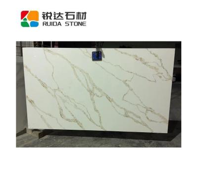 China Scratch resistance/high temperature resistance RUIDA STONE quartz slab artificial stone sheet for kitchen counter tops bathroom vanity top for sale