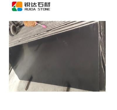 China RUIDA Factory Price Modern STONE Natural Granite Guangxi Black For Kitchen Counter Top Tiles Stair Case for sale