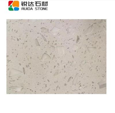 China White Slab is RUIDA color of modern STONE cheap artificial stone terrazzo floor prices for kitchen counter tops Table top office tiles for sale