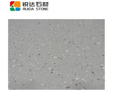 China RUIDA Modern Gray Color Stone Cheap Price Artificial STONE Slabs For Tiles Office Kitchen Counter Top for sale