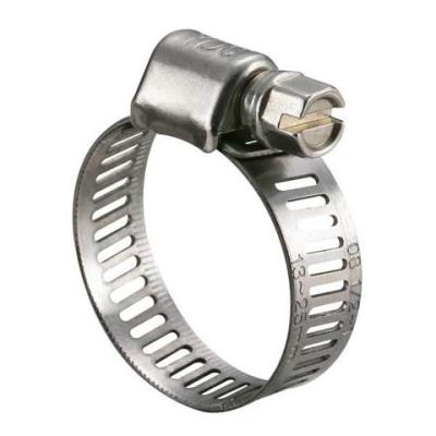 China Industrial Stainless Steel Pipeling System 1/2 Inch Bandwidth Stainless Steel American Type Pipe Clamps for sale