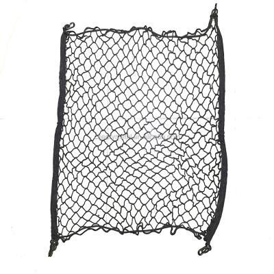 China High Strength Polyester Mesh Organizer Bag Elastic Luggage Cargo Net for sale