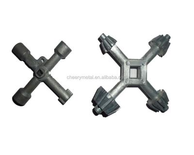 China The Handle Zinc Die Casting Parts For Cross Handle for sale