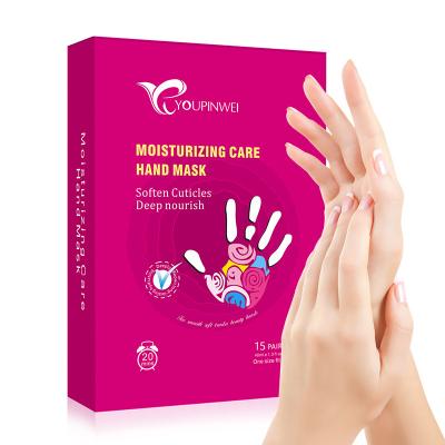 China Extract Anti Aging Natural Deep Moisturizing Factory Private Label Hand Cream Hand Whitening Mask for sale