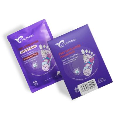 China Exfoliate & Deodorization & OEM Soft Softening Callus Peeling Exfoliate Dead Skin Remover Bumps Heels Treatment Beauty Feet Dry Rough Foot Mask for sale