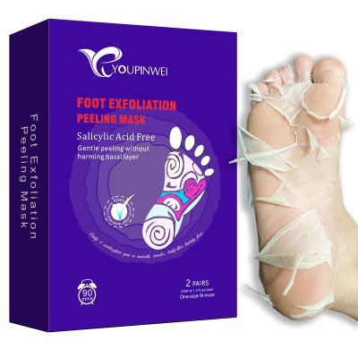 China Exfoliate & Deodorization & YOUPINWEI Foot Skin Softening Mask, Exfoliating Dry Cracked Feet, Calluses and Dead Cracked Feet Skin Remover (2 Pairs/Box) Accommodated for sale