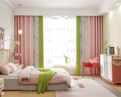 China Blackout Curtain Supplier Blackout Jacquard Fabric Blackout Curtain Solid Color Elegant Toile Ready Made Curtains For Living Room for sale