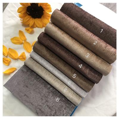 China Blackout Hot Sale Chenille Upholstery Fabric Chenille Pillow Cushion Fabric Ready Running Double Sided Chenille Fabric Home Textile for sale