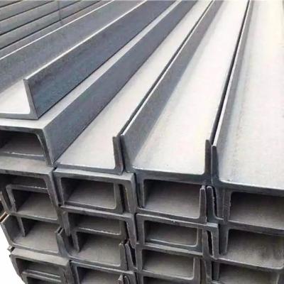 China Industry Guide Rails Price C Price Stainless Steel Profile Galvanized Stainless Steel U Channel Steel for sale