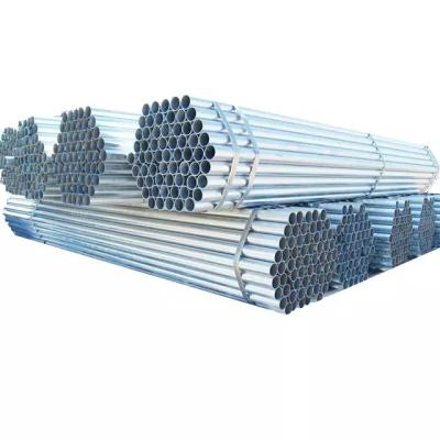 China Structure Pipe ERW Cavity Steel Pipe Hot Dip Galvanized Steel Pipe EMT Welded Steel Square Round Pipes for sale