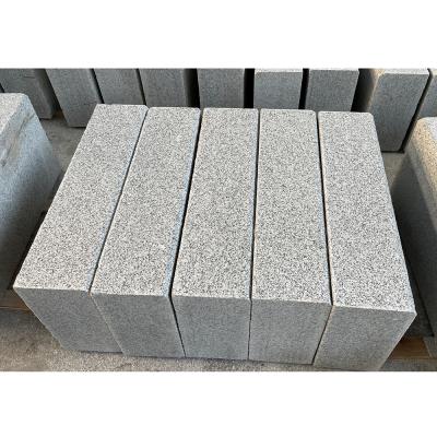 China China G603 Modern Gray Kerbstone Palisade Granite and Pillar Driveway Curb Curbstone Kerbstone for Landscape Project for sale