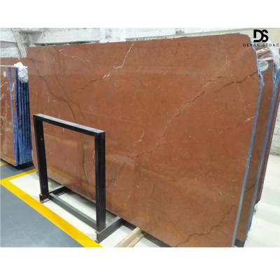 China Modern Coral Red Marble Polished Slabs Wall Tiles Dark Passions Cream Spanish Red Rosa Alicante Verona White Stone Floor Tiles for sale