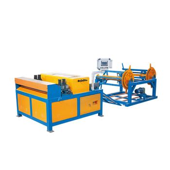 China Carbon steel duct making good price HAVC square duct old machine automatic line 2 line automatic duct duct machine for sale