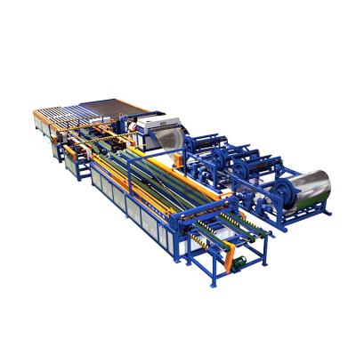 China Carbon Steel Duct Making Air Stacks Manufacturing HVAC Duct Production Line U Shape Automatic Duct Production Line 6 for sale