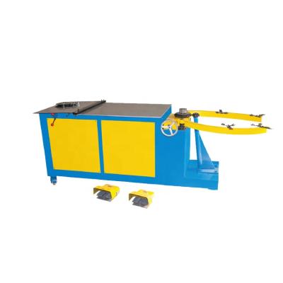 China High Efficiency Air Duct Product And Durable Hydraulic Elbow Forming Machine For Round Duct Product for sale