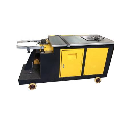 China Electric Air Duct Product BAW-1.2x1000 Elbow Hot Forming Machine For Round Pipe Making for sale