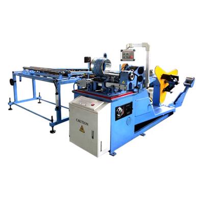 China Round Building Material Stores HVAC Spiral Duct Tube Forming Machine Stainless Steel Thickness Spiral Duct Machine for sale