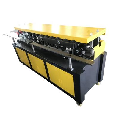 China Energy Saving HVAC Processing Air Duct Manufacturing TDF-15 TDF Metal Square Clamp Forming Machine for sale