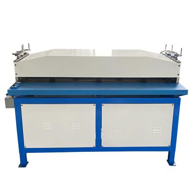 China Machinery Repairs Workshop HVAC Metal Sheet 1.5x1300mm Leveling Beading Machine For Duct for sale