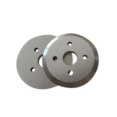 China Excellent wear resistance & custom high toughnes round blade high speed steel cutter for metal sheet for sale